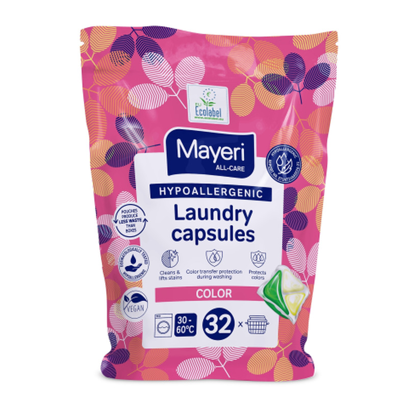 Pesukapslid Mayeri Color Hypoallergenic 32tk