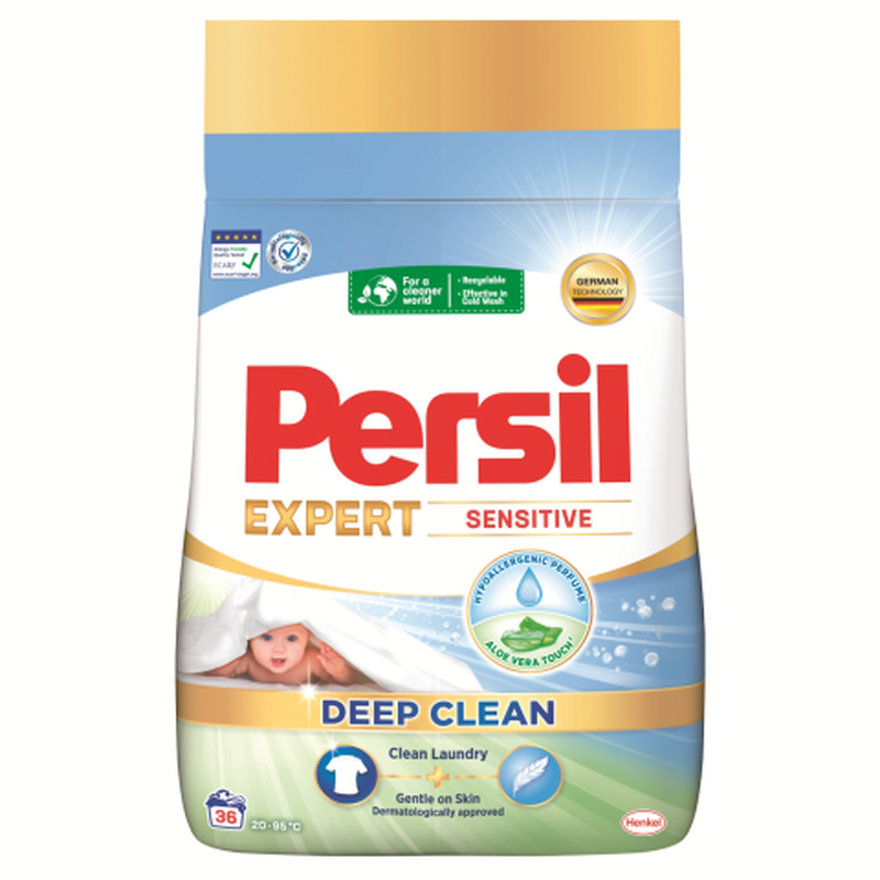 Pesupulber Persil Sensitive 36pk 1,98kg