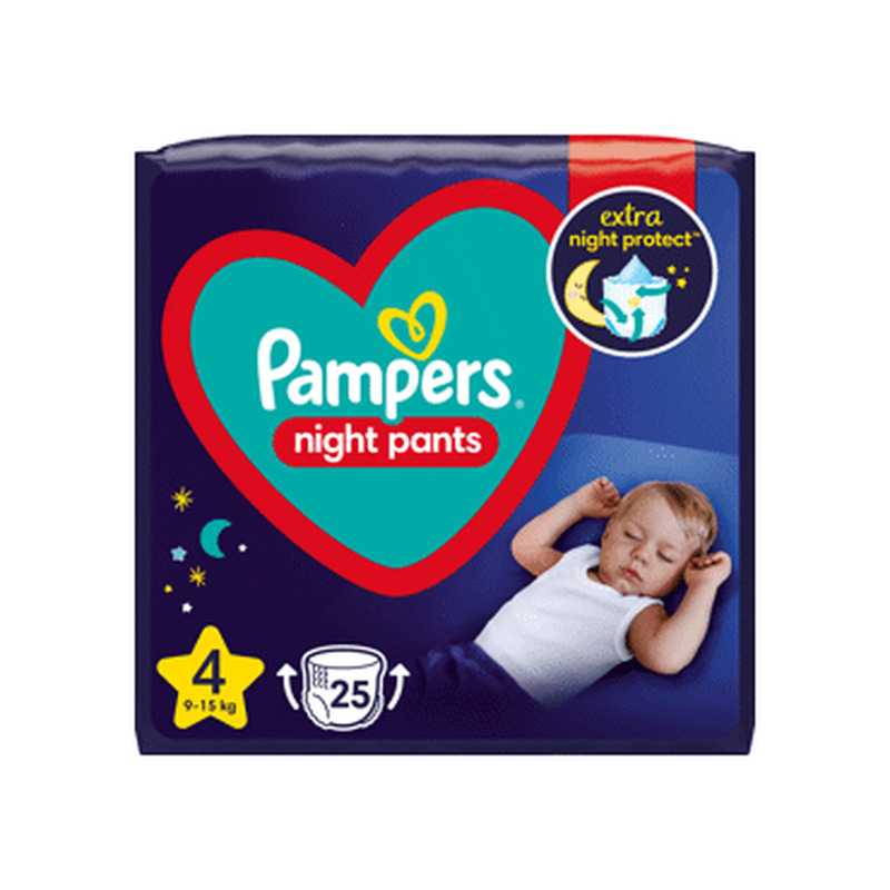 Püksmähkmed PAMPERS Night VP S4 25tk