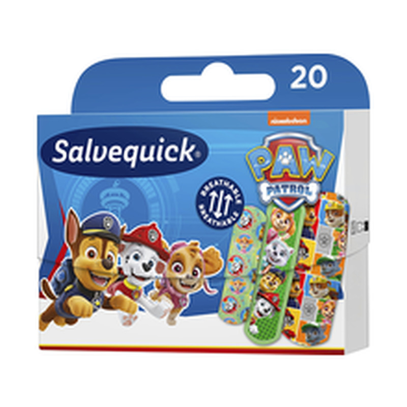 Salvequick laste plaastrid paw patrol 20kpl