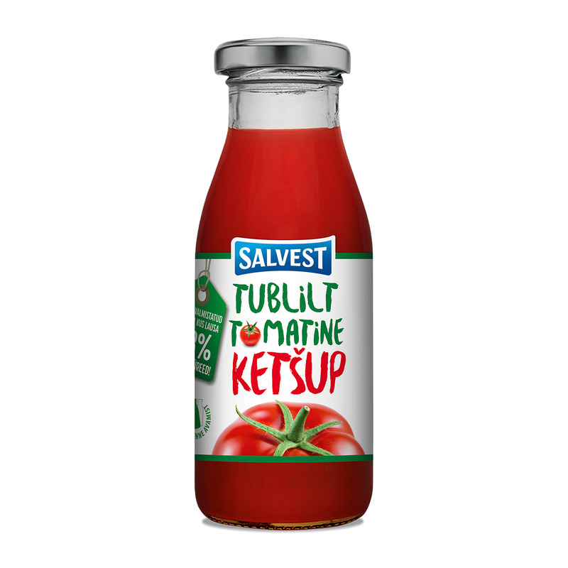 Ketšup Tublilt Tomatine, SALVEST, 270 g