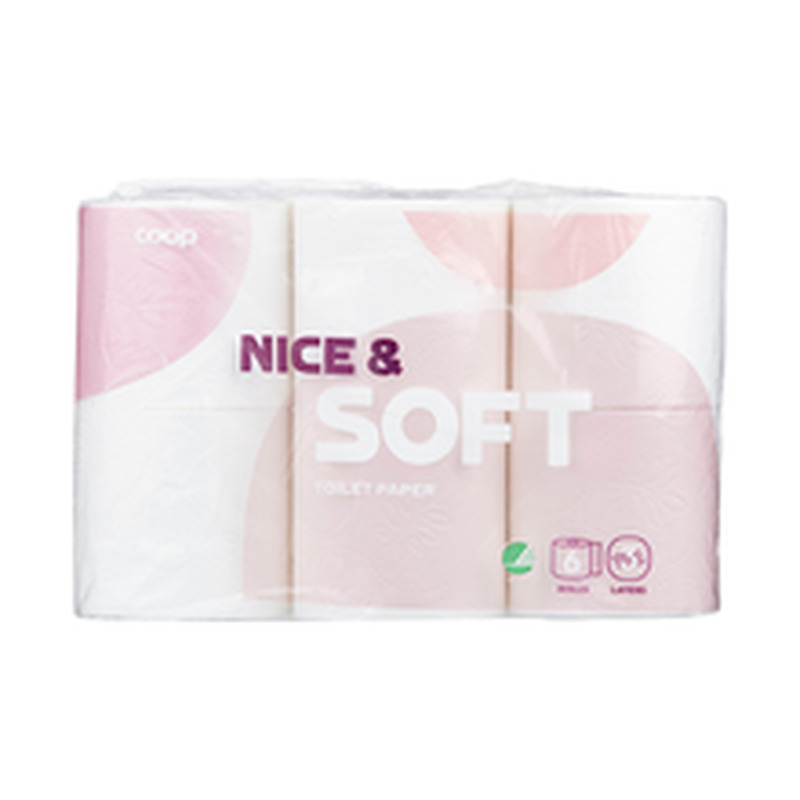 WC-paber nice&soft 3-kihiline 6 rulli