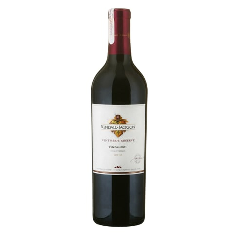 Geograafilise tähisega vein Kendall-Jackson Zinfandel 0,75l