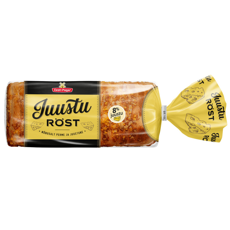 Röstsai juustuga, EESTI PAGAR, 430 g