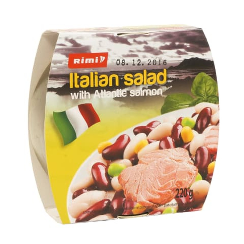 Itaalia salat lõhega Rimi 220g