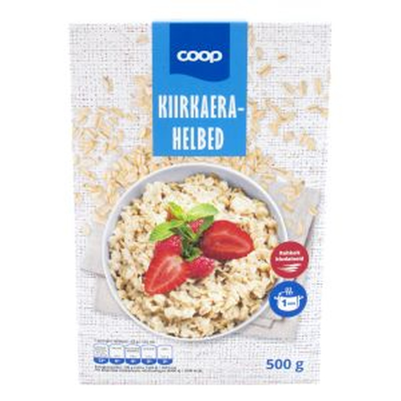 Kiirkaerahelbed, COOP, 500 g