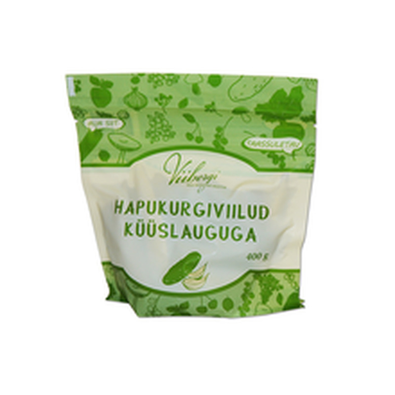 Hapukurgiviilud küüslauguga, VIIBERGI, 400 g