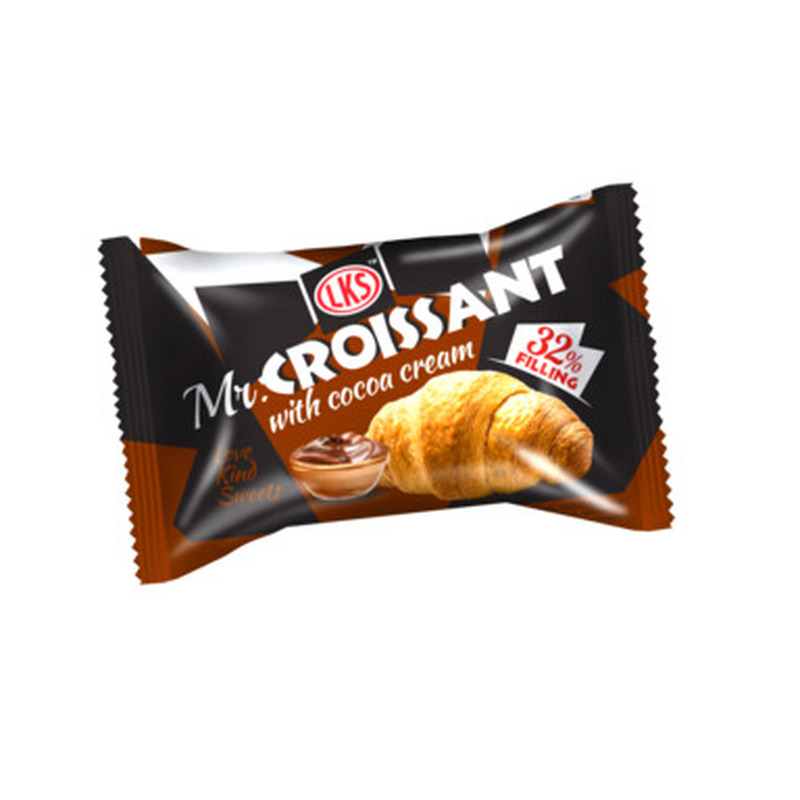 LKS Croissant kakaokreemi täidisega 45g