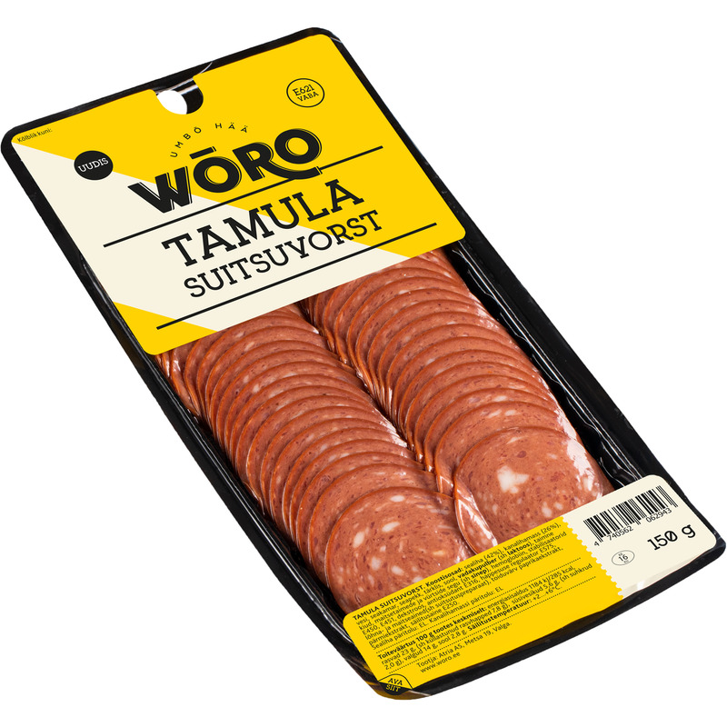 Poolsuitsuvorst Tamula, WÕRO, 150 g