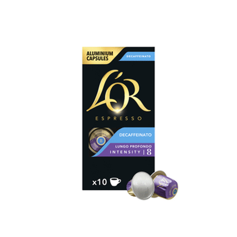 Kohvikapslid L'OR decaf 10x5.2g