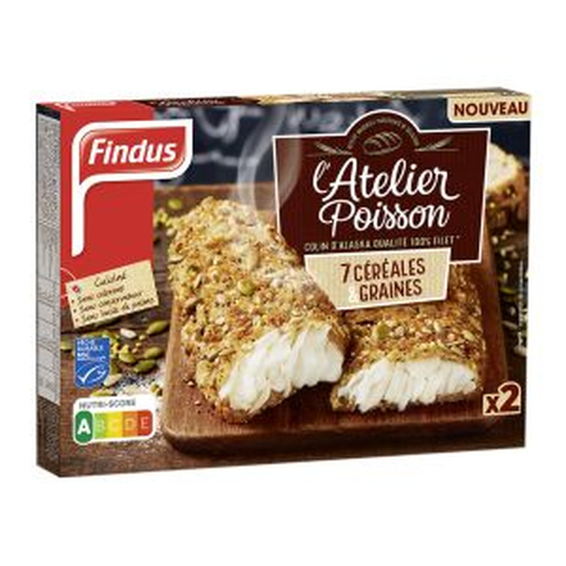 Findus Alaska mintaifilee seemnetega 250g külmutatud