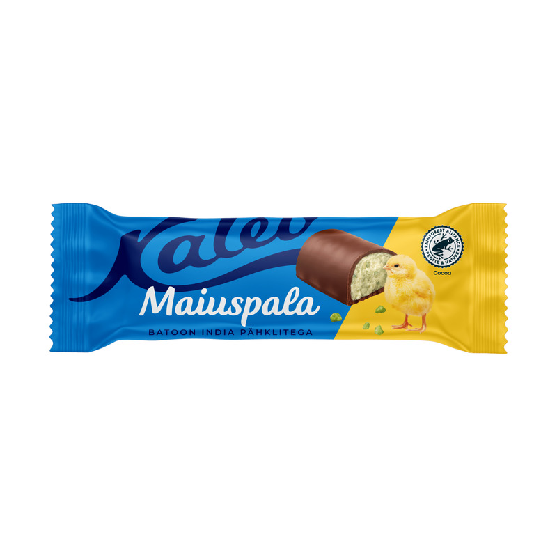 Maiuspala batoon India pähklitega​, KALEV, 40 g