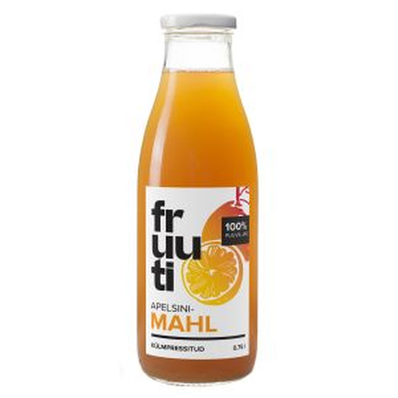 Apelsinimahl, FRUUTI, 750 ml