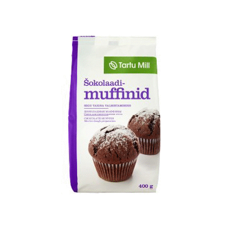 Šokolaadimuffinid TARTU MILL 400g