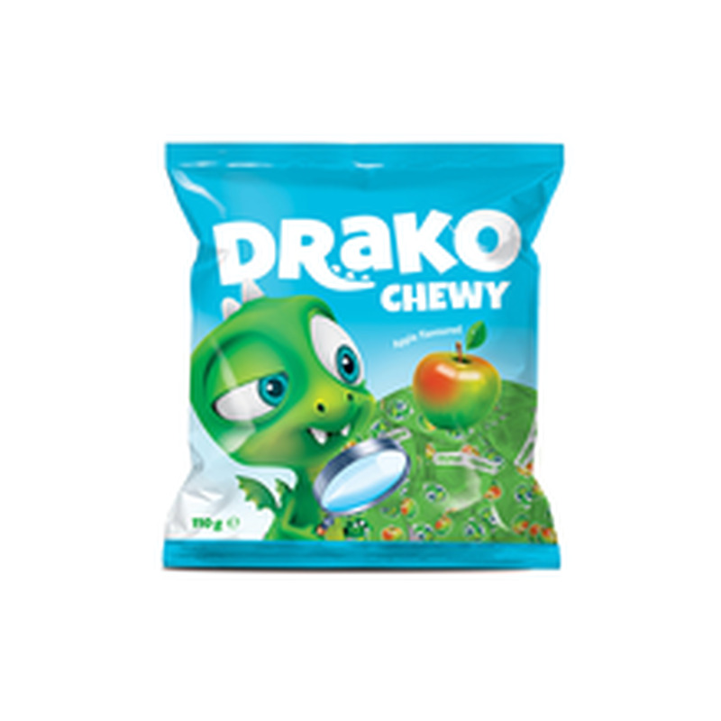 Drako puuviljamaitseline närimiskompvek 110g