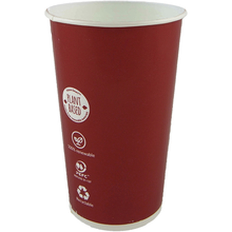 Papp joogitops Red Cup 400ml, HUHTAMAKI, 10 tk