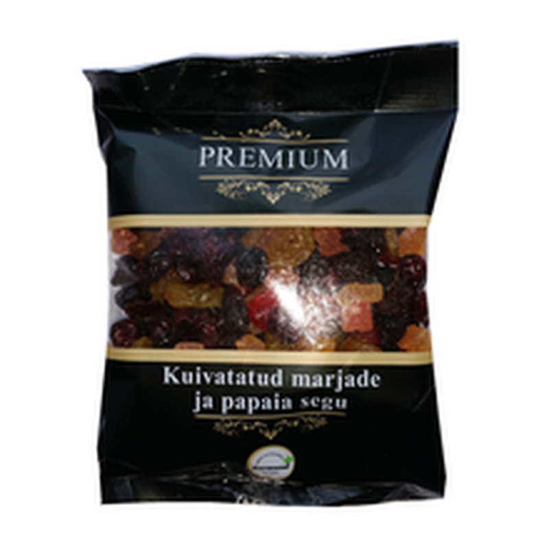 Premium marjade ja papaya segu, GERMUND, 300 g