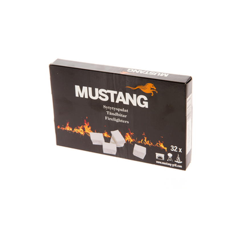 MUSTANG Süütekuubikud 32tk 300g