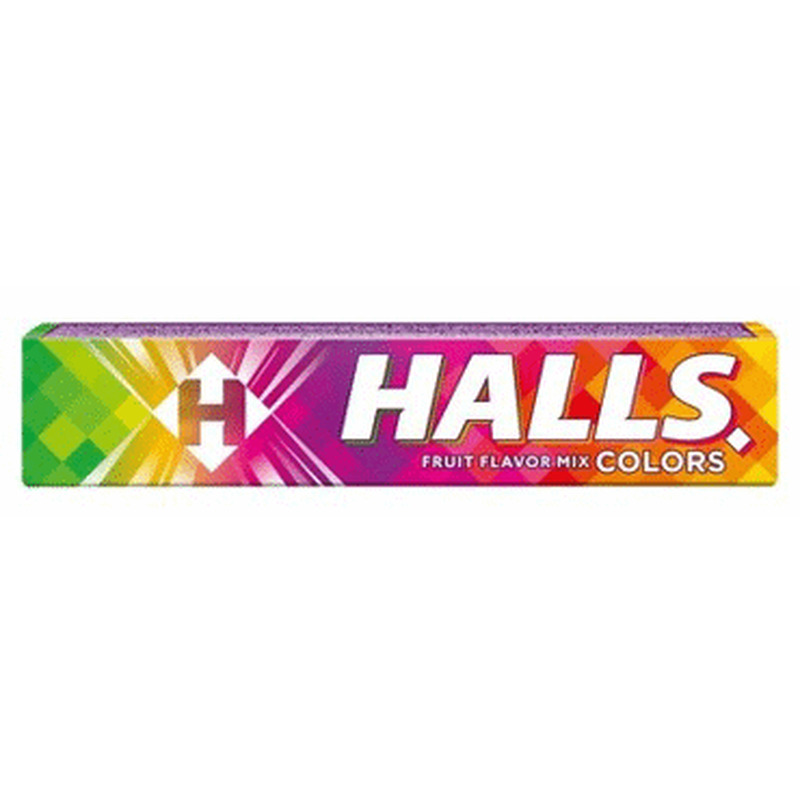 Pastillid HALLS Colors 33.5g