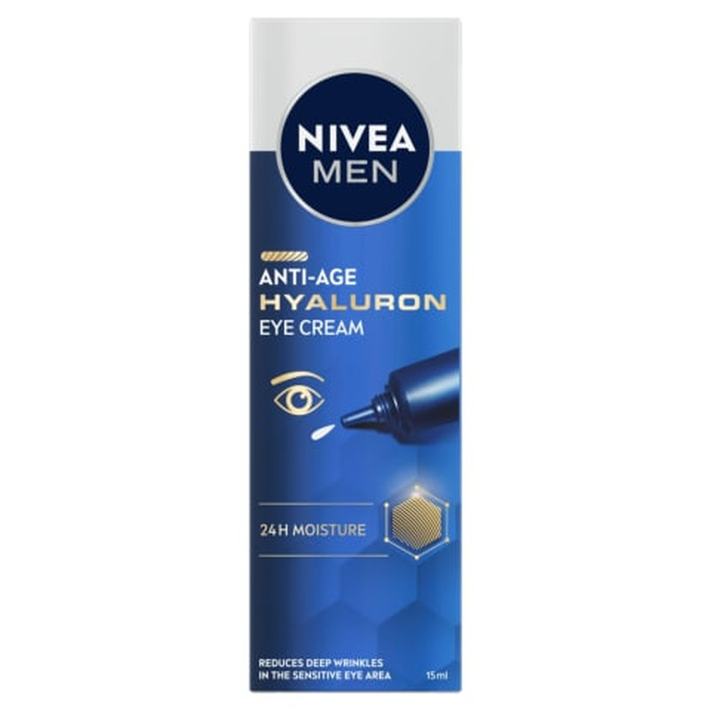 Silmaümbruskreem Nivea Men Hyaluron niisutav, vananemisvastane 15ml