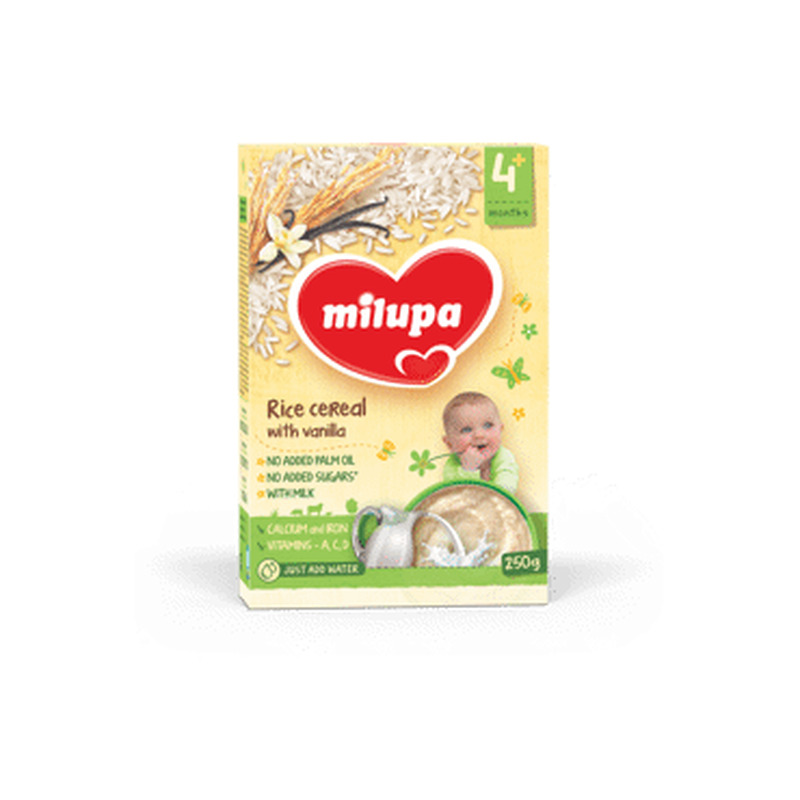 Riisipuder MILUPA vanil.piimaga 250g 4+