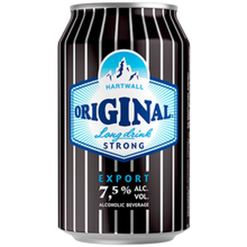 Long drink Strong, HARTWALL, 330 ml purk