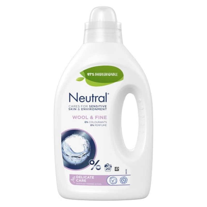 Pesugeel NEUTRAL Sensitive Skin Wool&Fine wash 20 pesukorda 1000ml