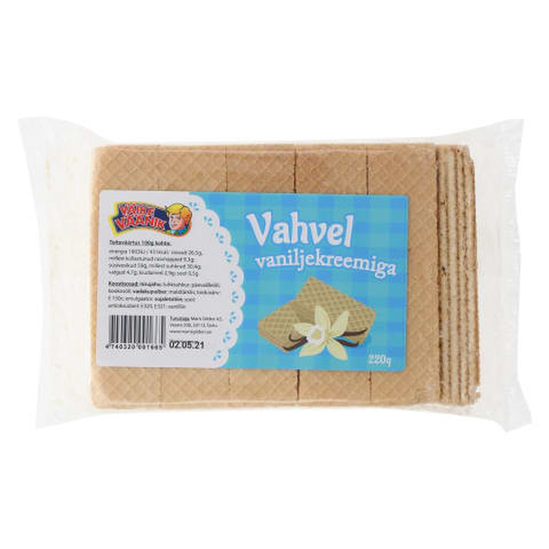 Vahvel vanilje Väike Väänik 220g