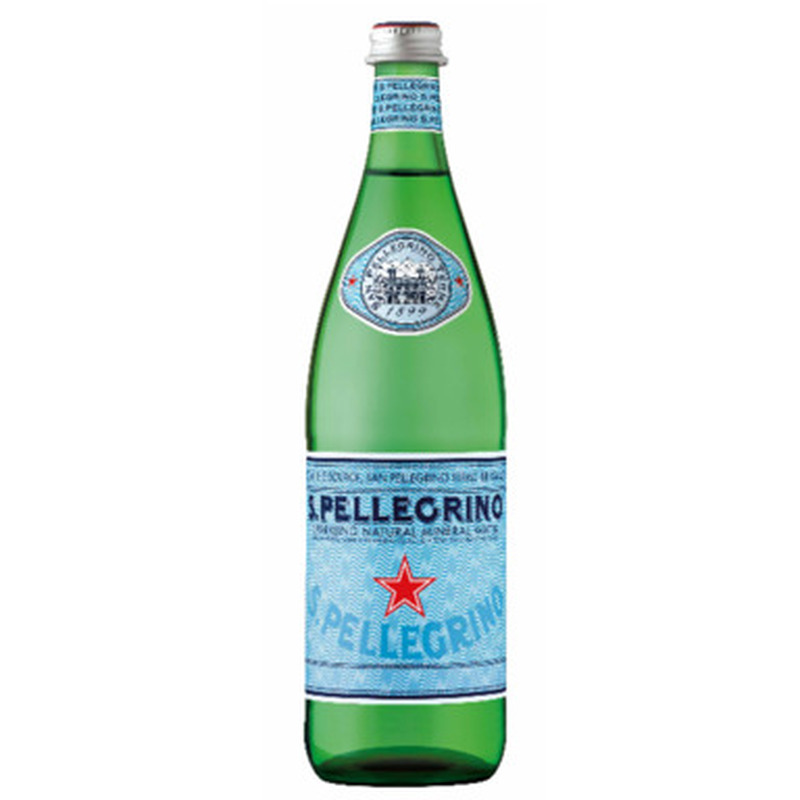 SANPELLEGRINO Mineraalvesi 75cl (gaseeritud, klaaspudel)