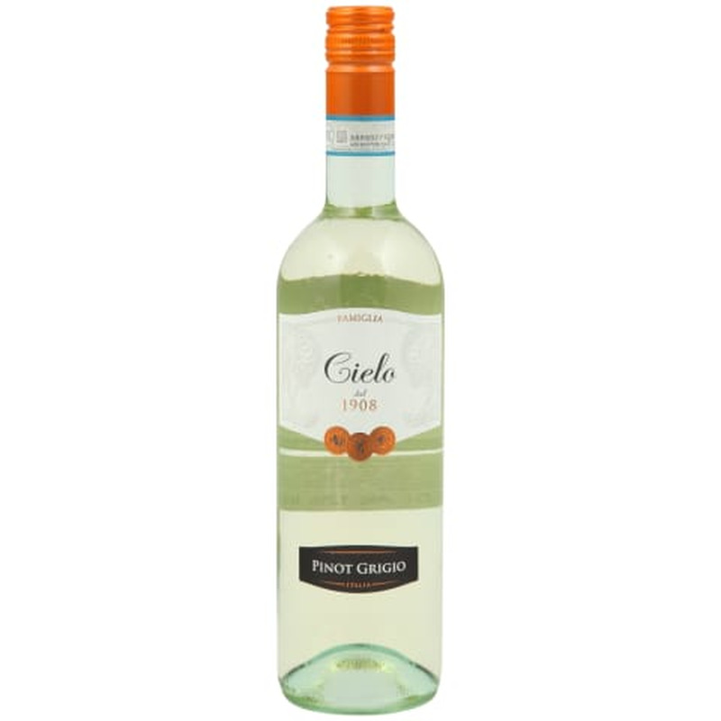 Kaitstud päritolunimetusega vein Cielo Pinot Grigio 0,75l