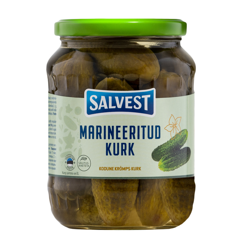 Marineeritud kurk, SALVEST, 530 g