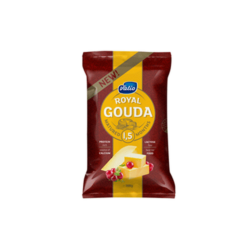 Juust Royal Gouda VALIO Yellow, 300g