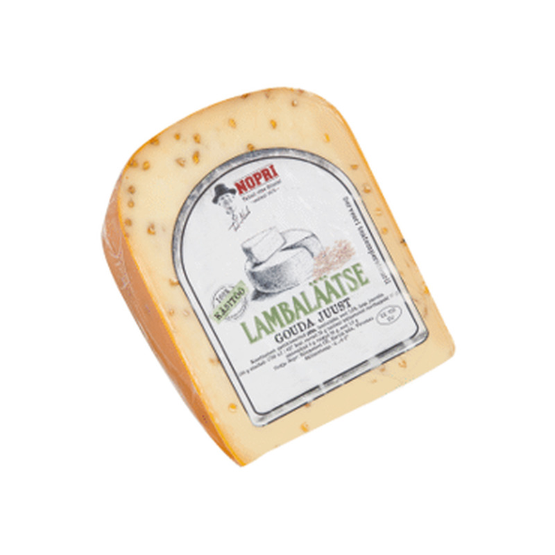 Juust Gouda NOPRI lambaläätsega, 250g