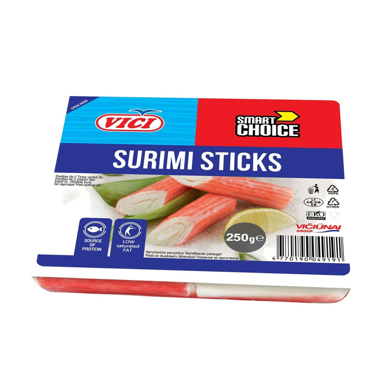 Surimist pulgad Smart Choice, VICI, 250 g