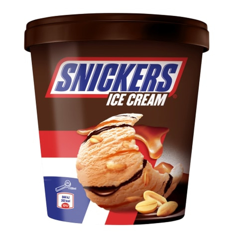 Jäätis Snickers 500ml/335g