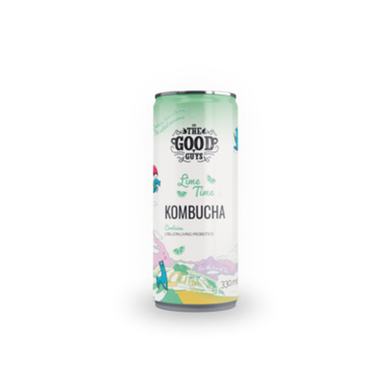 THE GOOD GUYS Kombucha Laimi vegan 0,33l (purk)