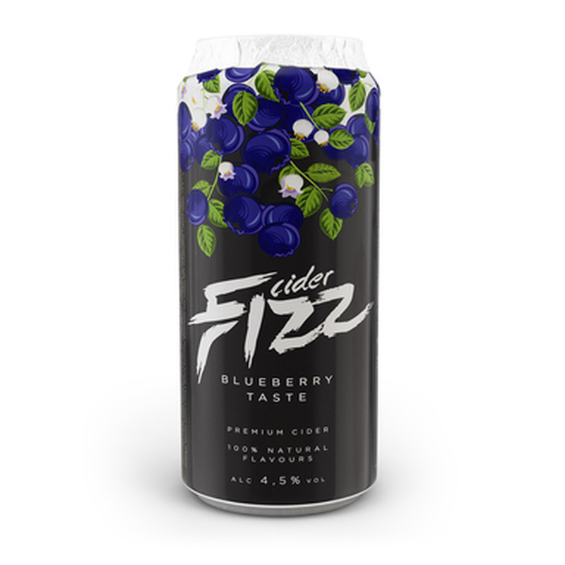 FIZZ Siider Blueberry 4,5% 50cl (purk)