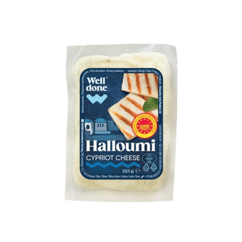 Halloumi grilljuust WELL DONE, 225g