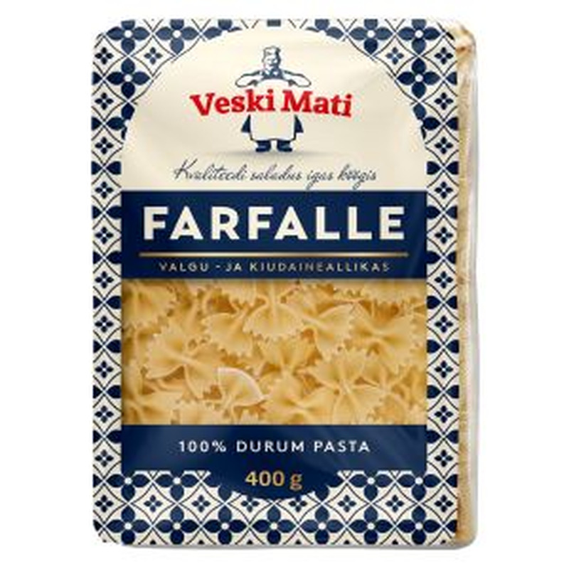 Veski Mati Pasta Farfalle 400g