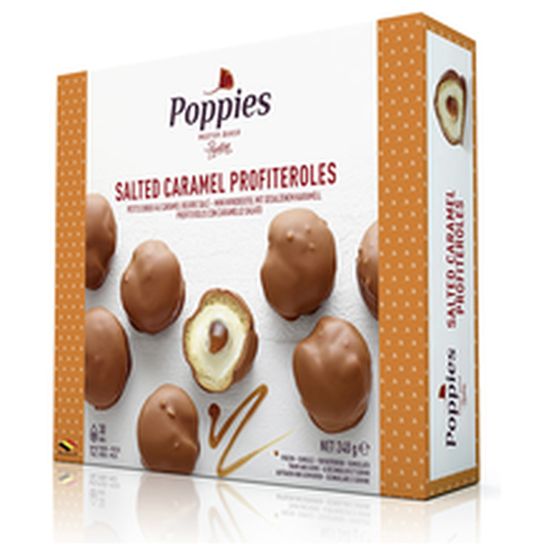 POPPIES soolakaramelli profitroolid 240G