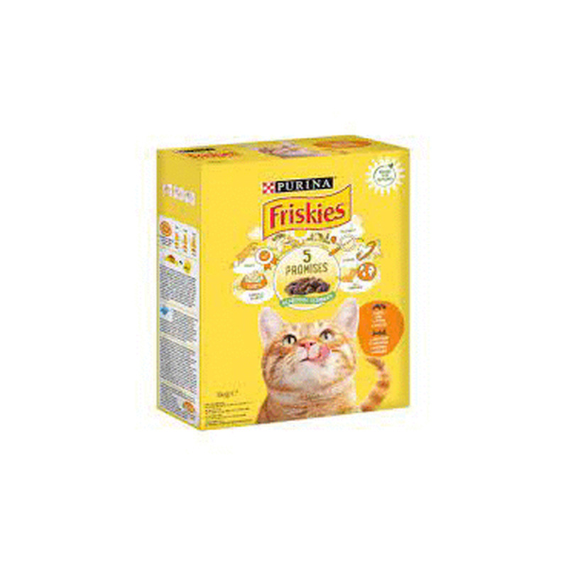 Kassi kuivtoit FRISKIES kanal.köögiv.1kg