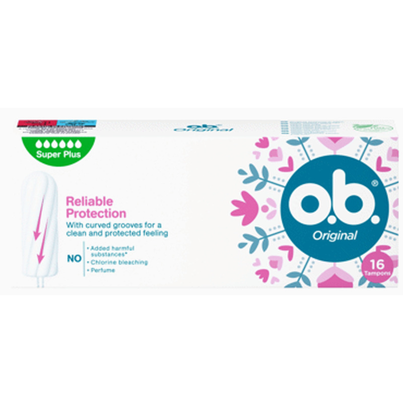 Tampoon O.B.Original Super Plus 16tk