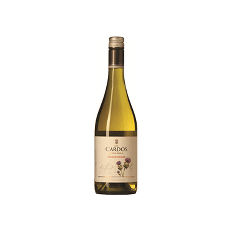 Valge vein LOS CARDOS Chardonnay 750ml