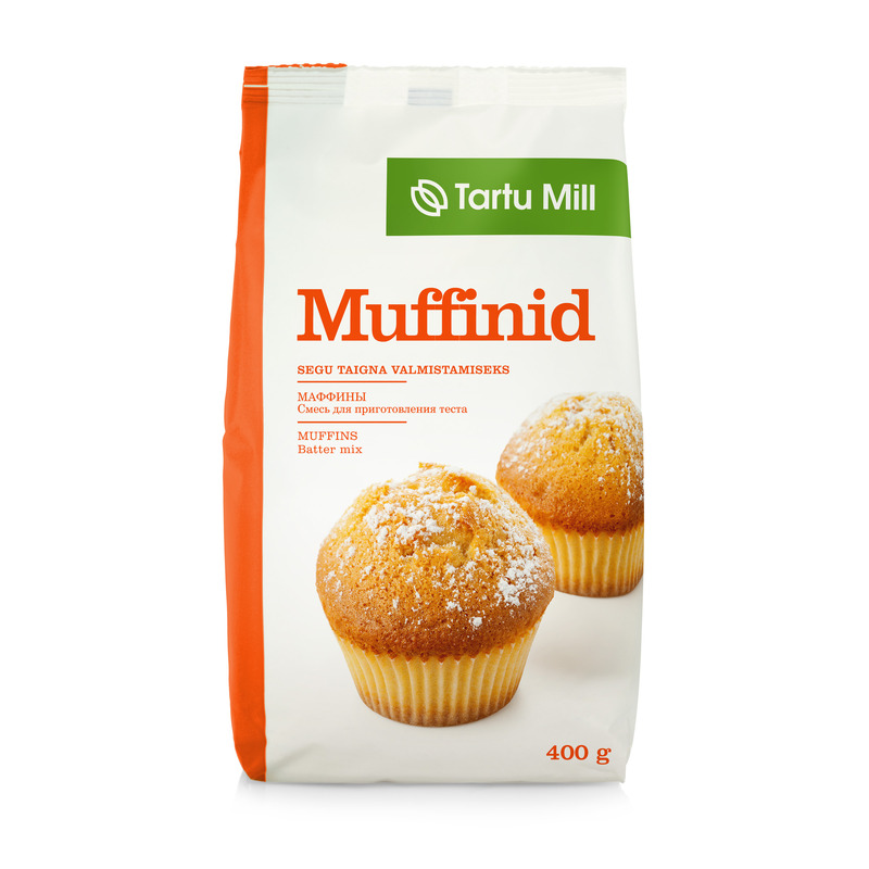 Muffinipulber Muffinid, TARTU MILL, 400 g