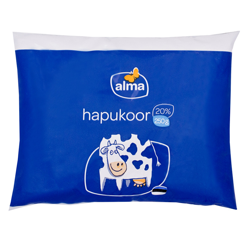 Hapukoor 20%, VALIO ALMA, 250 g