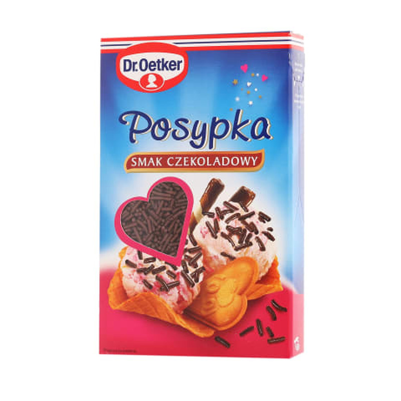 Tordikaunistused šokolaadimaitselised Dr.Oetker 80g