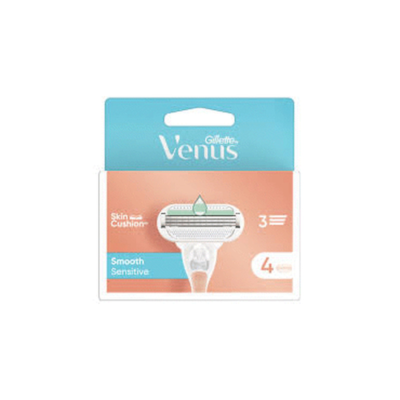 Varuterad GILLETTE Venus Smooth Sens.4tk