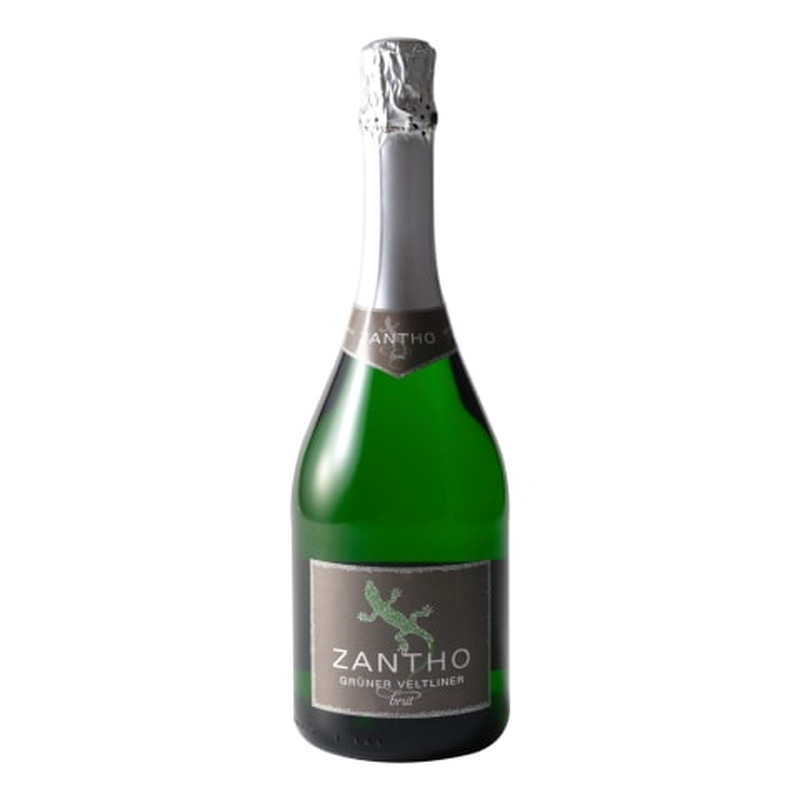 Kaitstud päritolunimetusega kvaliteetvahuvein Zantho Gruner Veltliner Brut 12%vol 0,75l