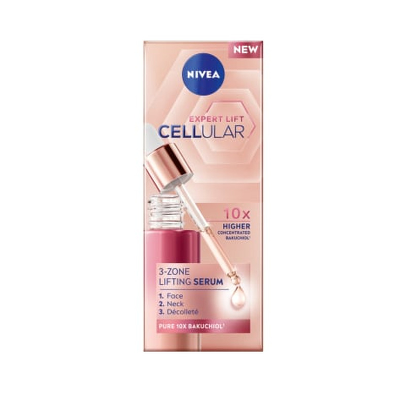 Pinguldav seerum Nivea Cellular Expert Lift 3-zone 30ml