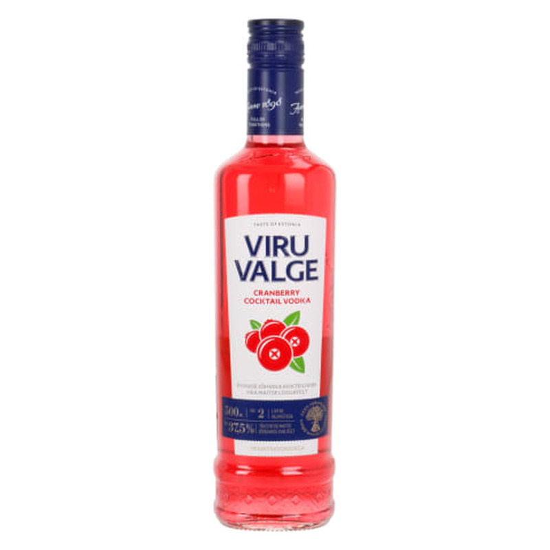 Maitsestatud viin Viru Valge Cranberry 37,5%vol 0,5l